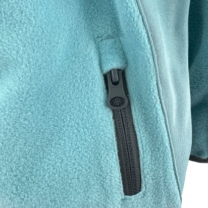Detská športová outdoorová mikina Turquoise Pidilidi
