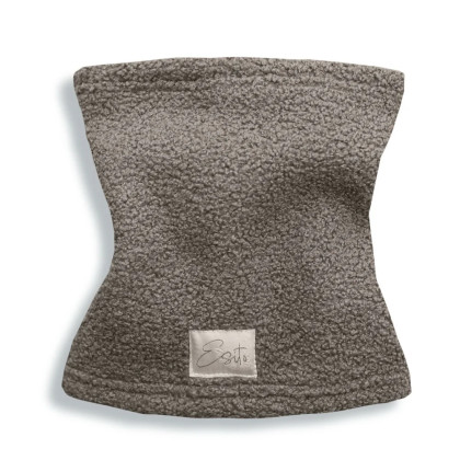 Zimný nákrčník Teddy fleece double Brown Esito