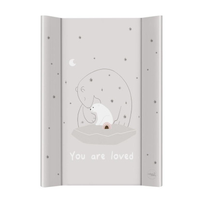 Podložka prebaľovacia 2-hranná s pevnou doskou 50 x 70 cm Basic Ceba