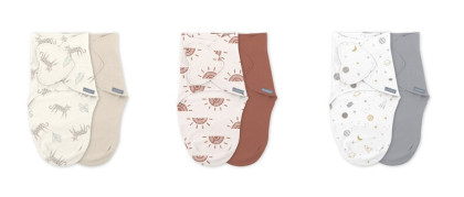 Zavinovačka SwaddleMe™ Uliatka bavlna 2 ks 0,5 Tog 0 - 3 m Ingenuity