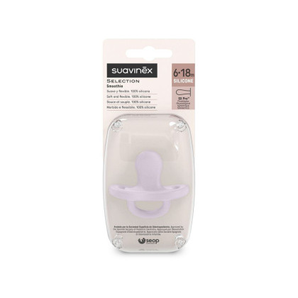 Cumlík fyziologický silikón 6-18 m SX PRO Colour Essence Suavinex