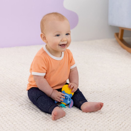 Hryzátko Stitch Tropical Teethe™ 0 m+Bright Starts