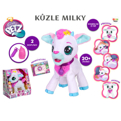 Interaktívne kozľa Milky