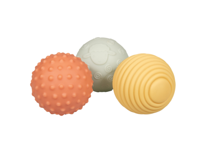 Senzorické loptičky 3 ks Little Dutch Farma