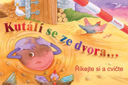 Knižka Kutálí sa z dvora 24 x 16 cm