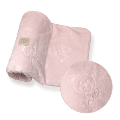 Dvojitá detská deka Mikroplyš Bear 75 x 100 cm Esito