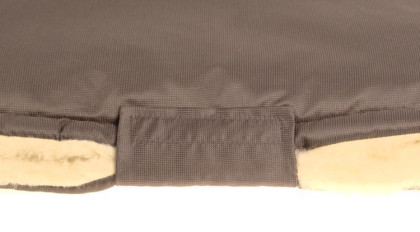 Merino rukávnik na kočík z ovčej/ťavej vlny na zips 30 x 50 cm