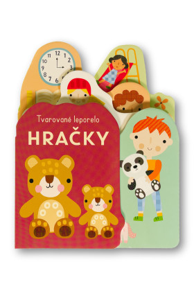 Tvarované leporelo Hračky