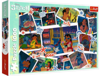 Puzzle Lilo&Stitch Sladké spomienky 1000 dielikov 68,3 x 48 cm