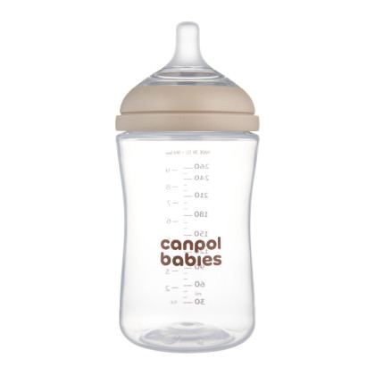 Fľaša antikoliková Natural Shape 260 ml Canpol babies