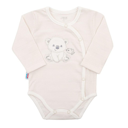 Dojčenská súpravička do pôrodnice New Baby Sweet Bear béžová