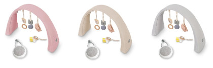 Nastaviteľná hrazdička s hračkami a bielym šumom 2 v 1 Sleepee