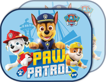 Slnečná clona na bočné okno Paw Patrol boy 2 ks