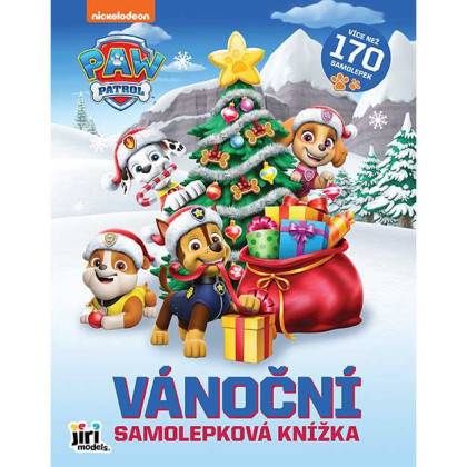 Samolepková knižka vianočná Tlapková Patrola