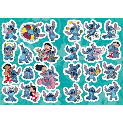 Maľovanky A4 so samolepkami Lilo & Stitch