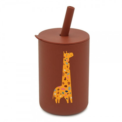 Silikónový hrnček so slamkou 150 ml BocioLand