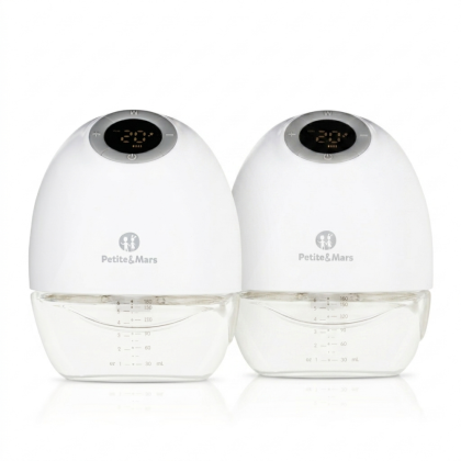 Odsávačka materského mlieka elektrická handsfree Gaia Duo Petite & Mars