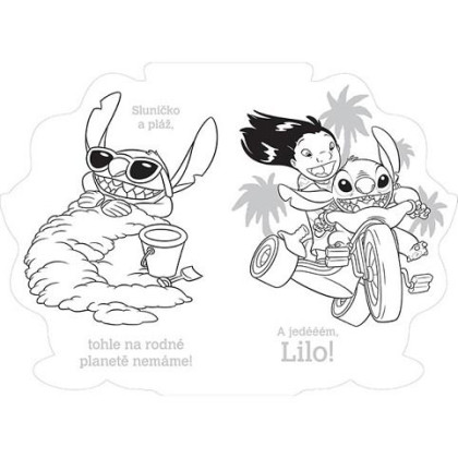 Moje omaľovánky Lilo & Stitch