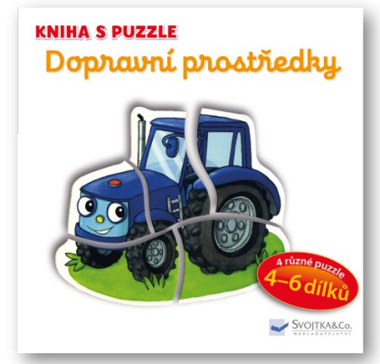 Kniha s puzzle - Dopravné prostriedky