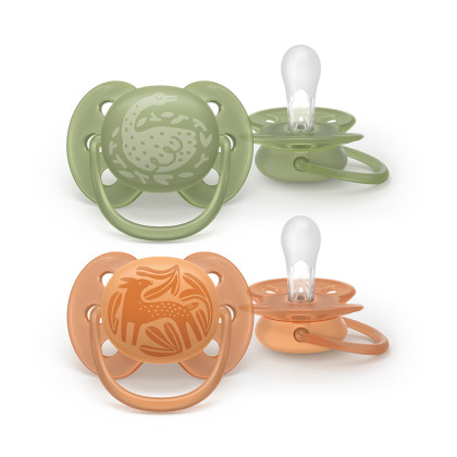 Cumlík Ultrasoft Premium neutral 18 m+ obrázok 2 ks Philips Avent