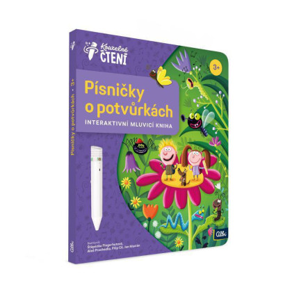 Kúzelné čítanie Kniha Pesničky o potvorkách Albi