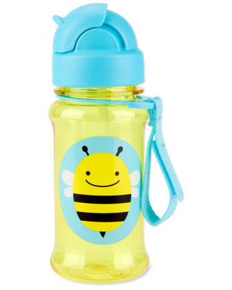 Zoo tritan Fľaša so slamkou 355 ml 12m+ Skip hop