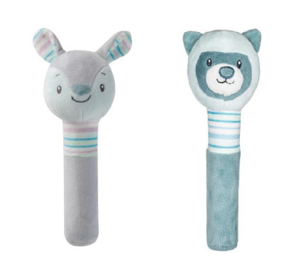 Hračka pískacie medvedík Petite&Mars