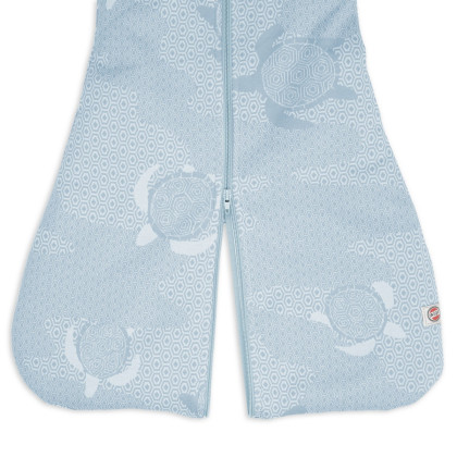 Spací vak s rukávmi Lodger Matcha Blue Fogg