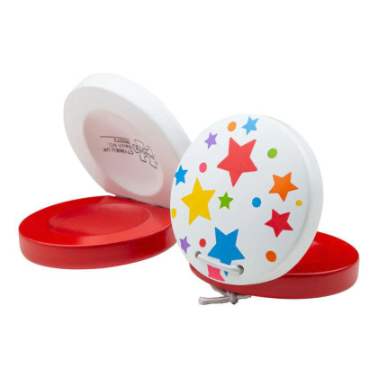 Kastanety hviezdičky Bigjigs Toys 1 ks