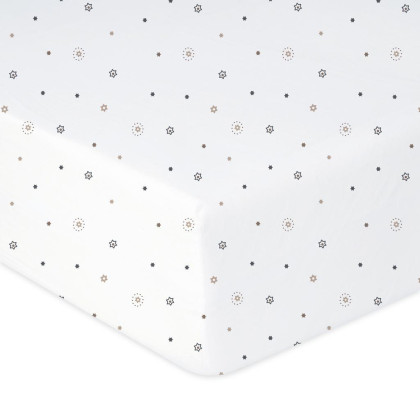 Nepremokavé prestieradlo jersey Print 60 x 120 cm Babymatex