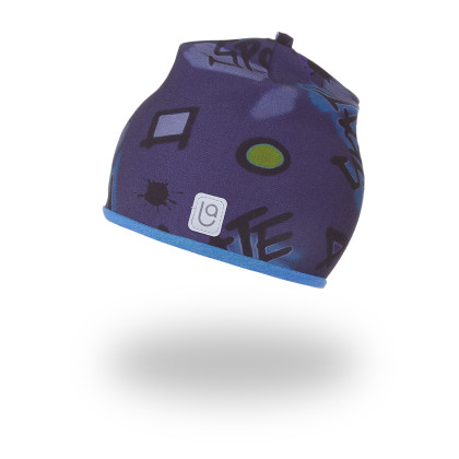 Čiapka podšitá Outlast® Skate / modrý melír Little Angel