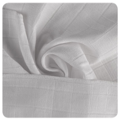 Detské plienky z biobavlny Organic 60 x 60 cm Staré časy 10 ks biele Xkko