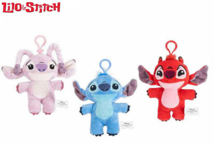 Lilo & Stitch prívesok na kľúče plyšový 13 cm 10 m+