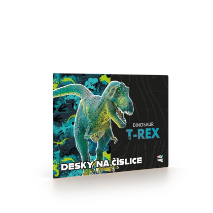 Dosky na číslice Premium Dinosaurus