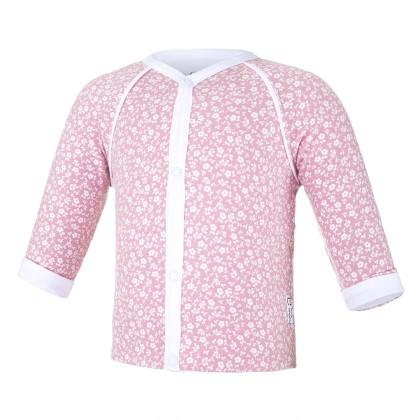 Kabátik podšitý Outlast® Staroružová kvietka / biela Little Angel