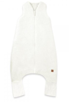 Mušelínový spací vak so zahŕňacími nohavičkami - smotanový Baby Nellys