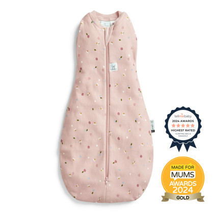 Zavinovačka a vak na spanie 2 v 1 Cocoon Daisies 1 tog ErgoPouch