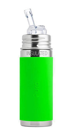 Termo fľaša so slamkou Pura 260 ml