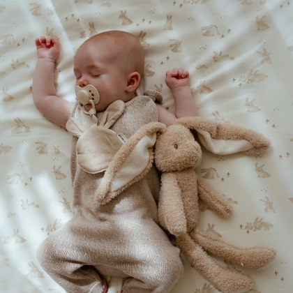 Muchláčik na cumlík králiček Baby Bunny Little Dutch