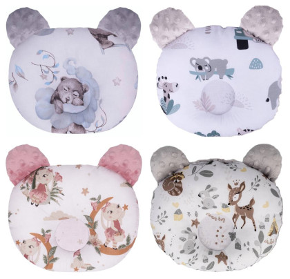 Podhlavníček pre bábätká Minky Bear Infantilo