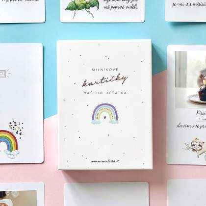 Míľnikové kartičky nášho dieťatka