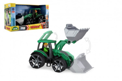 Auto Truxx 2 traktor s lyžicou plast 32cm s figúrkou