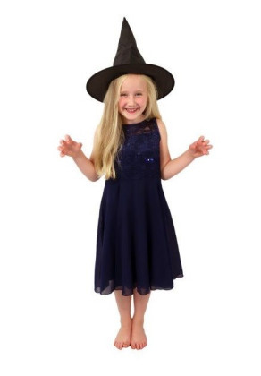 Klobúk čarodejnícky skladací detský 32 cm