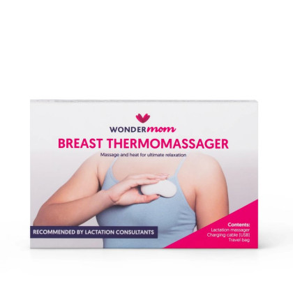 Termomasážny prístroj na stimuláciu laktácie Wondermom