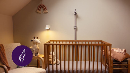 Múdra opatrovateľka Premium s prekladom plaču, sledovaním spánku a dýchania Philips Avent