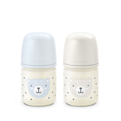 Fľaša sklenená Wild & Free 120 ml fyziologická SX Pro 0+ XS Suavinex