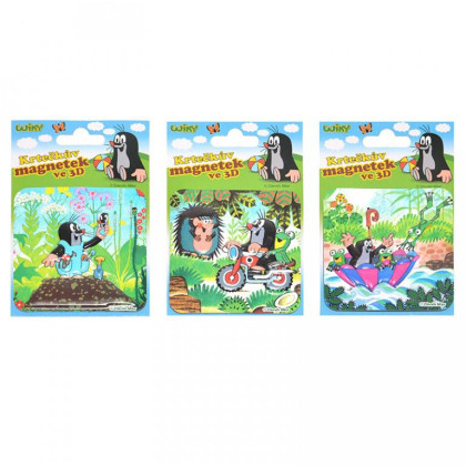 Krtkova magnetka 3D Krtko