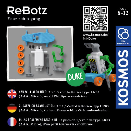 Robot Duke jazdiaci Kozmos
