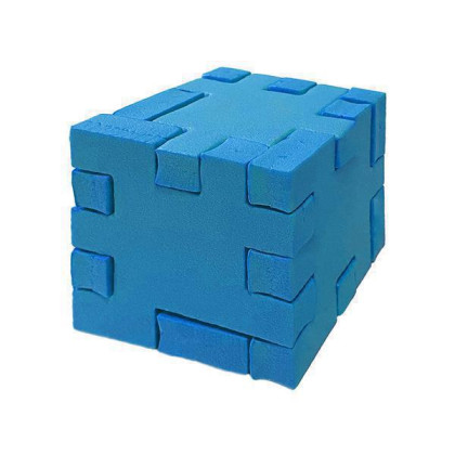 Hlavolam penová kocka (80 x 80 x 15 mm)