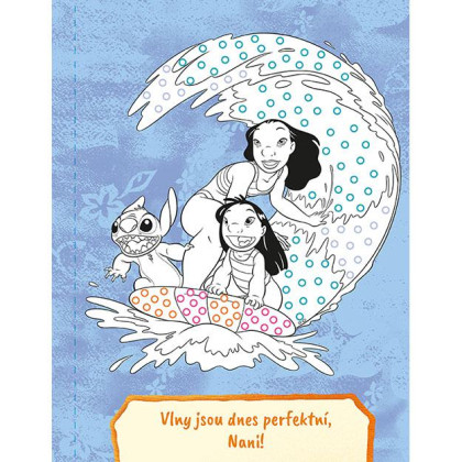 Maľovanky s kamienkami Lilo & Stitch